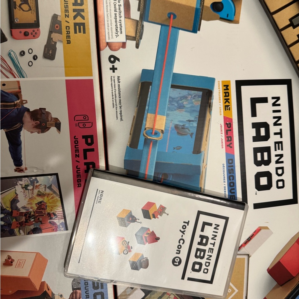 Nintendo Labo Toy-Con Kit - Blue and Orange